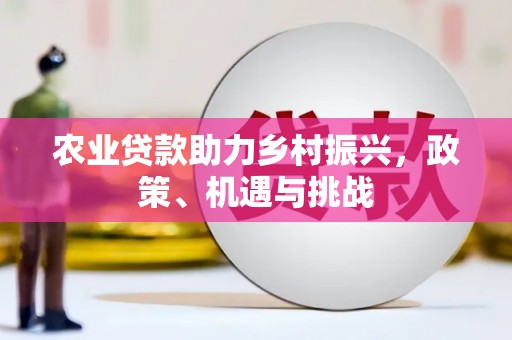 氹仔岛农业贷款助力乡村振兴，政策、机遇与挑战