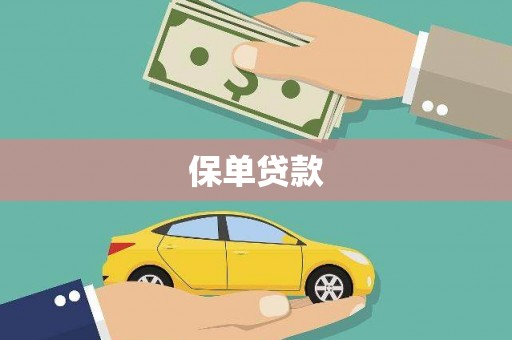 安乡保单贷款