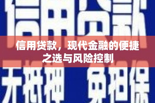 孝感信用贷款，现代金融的便捷之选与风险控制