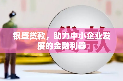 吴川银盛贷款，助力中小企业发展的金融利器