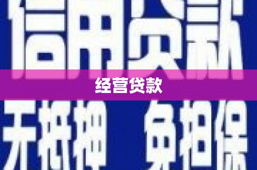 桦川经营贷款
