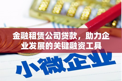 偃师金融租赁公司贷款，助力企业发展的关键融资工具