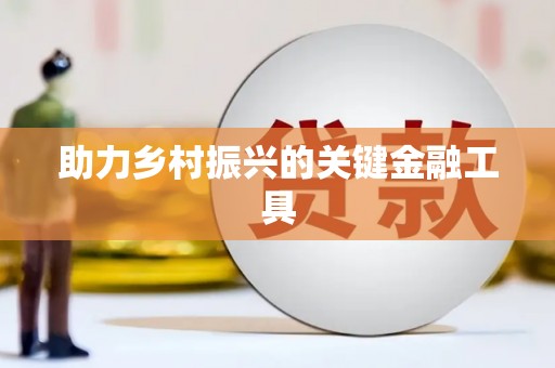 延安助力乡村振兴的关键金融工具