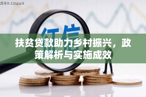 新邱扶贫贷款助力乡村振兴，政策解析与实施成效