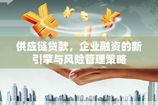 将乐供应链贷款，企业融资的新引擎与风险管理策略
