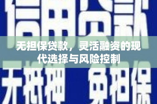 万源无担保贷款，灵活融资的现代选择与风险控制