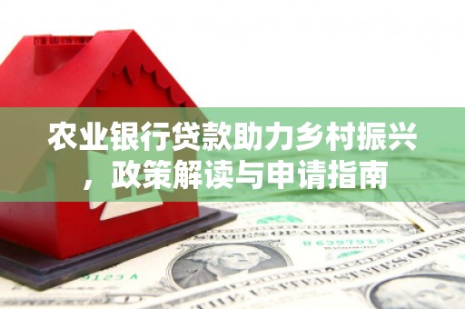 河池农业银行贷款助力乡村振兴，政策解读与申请指南