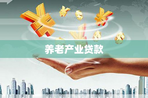 湾仔区养老产业贷款