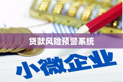 和田市贷款风险预警系统